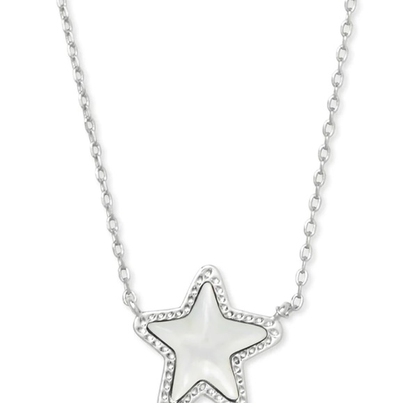 Kendra Scott Jewelry - Kendra Scott Jae Star Short Pendant Necklace, Ivory Mother of Pearl